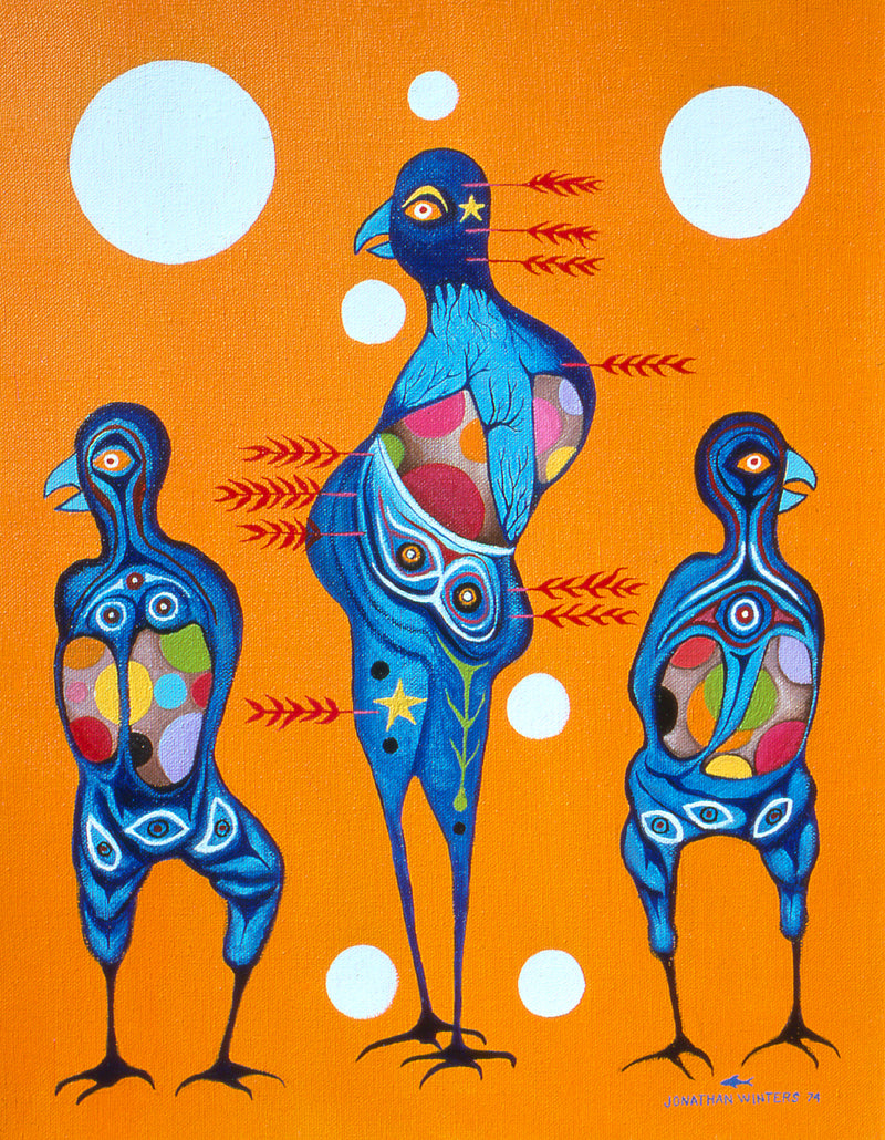Bluebirds Full of Marbles